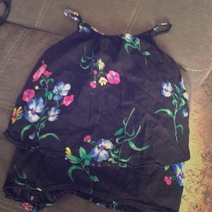 Floral Tank for Girls 10-12